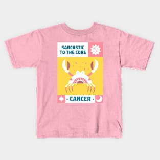 Cancer Zodiac Sign Kids T-Shirt